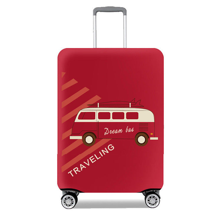 Women's Hard Shell Suitcase with Modern Geometric Design Bowlift