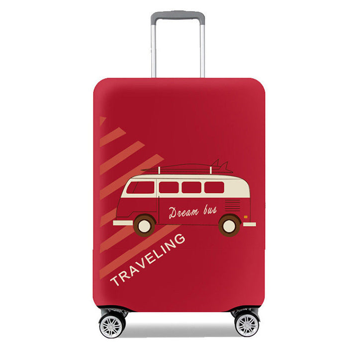 Women's Hard Shell Suitcase with Modern Geometric Design Bowlift