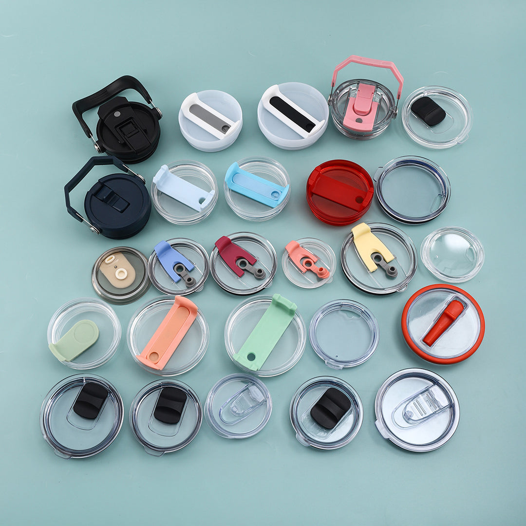 Spillproof Replacement Insulated Tumbler Lid With Silicone Gasket Flip Drinking Cover