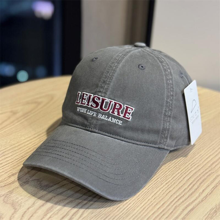 Women's Embroidered Leisure Cap Bowlift