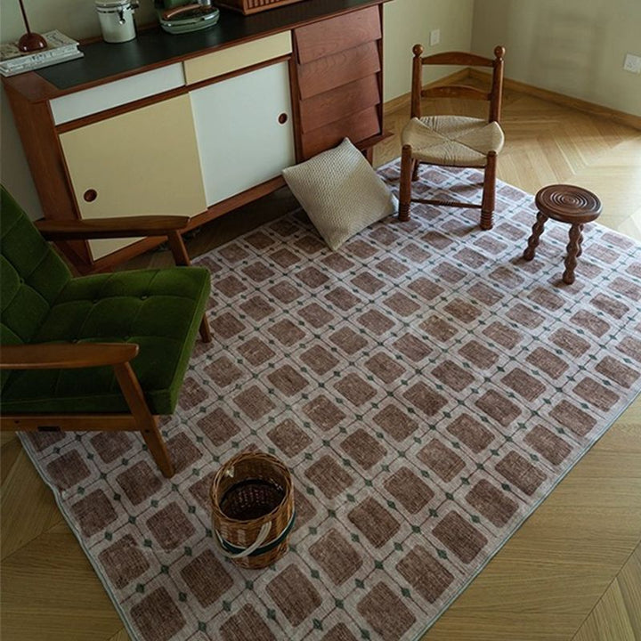 Modern Abstract Area Rug Bowlift