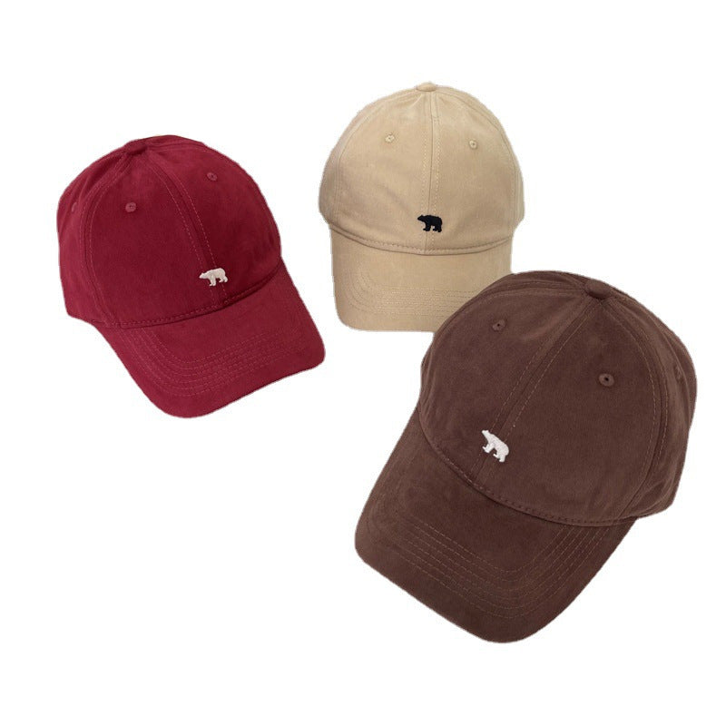 Women's Casual Cotton Embroidered Baseball Cap Bowlift