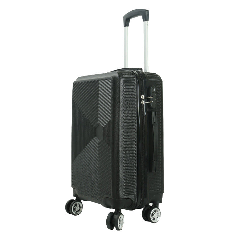 Unisex Modern Geometric Hard Shell Suitcase Bowlift