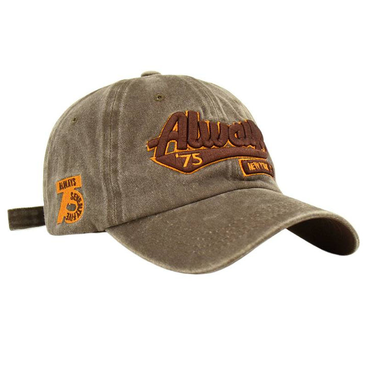 Unisex Vintage Distressed Casual Cap Bowlift