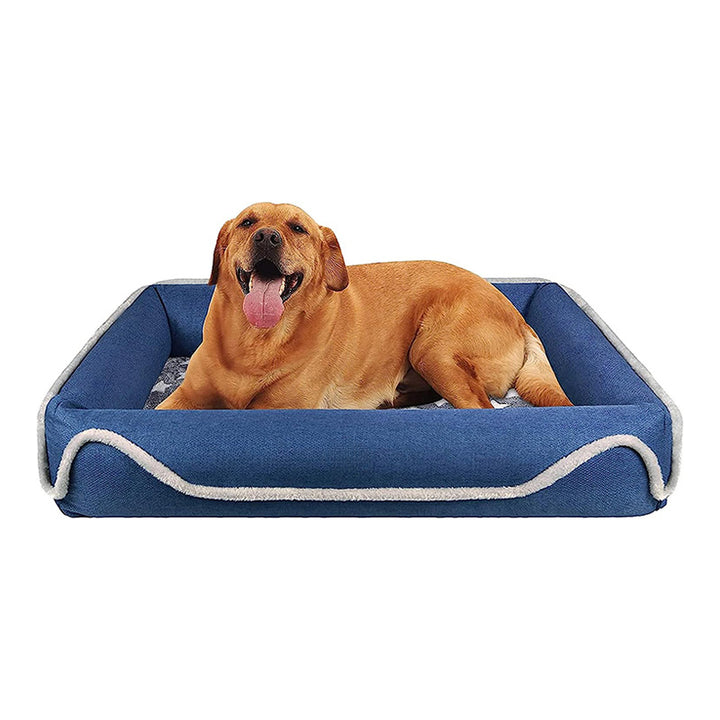 Orthopedic Dog Bed with Star Pattern