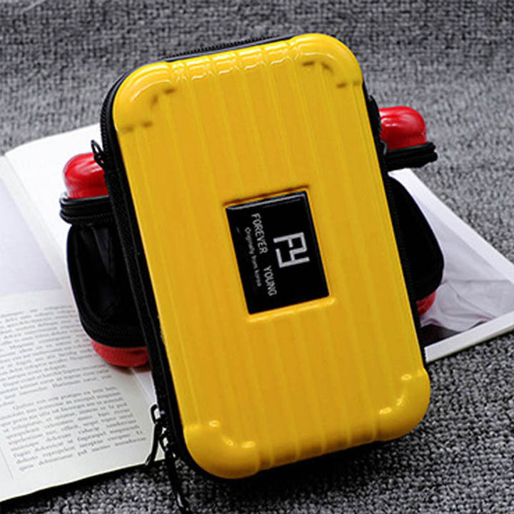Unisex Stylish Hard Shell Travel Accessory Case Bowlift