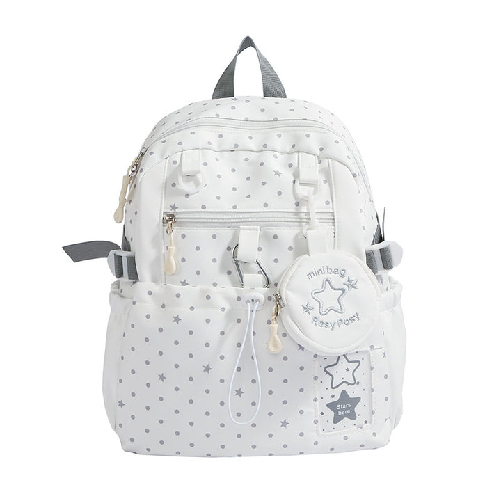 Star-Patterned Functional Backpack Bowlift