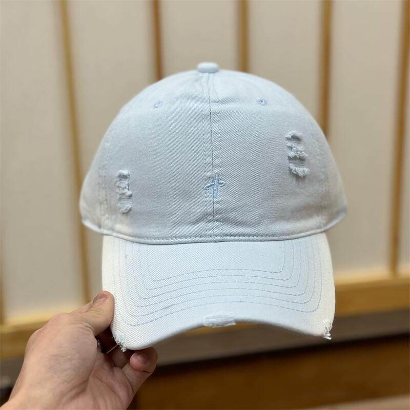 Women's Distressed Vintage Baseball Cap Bowlift