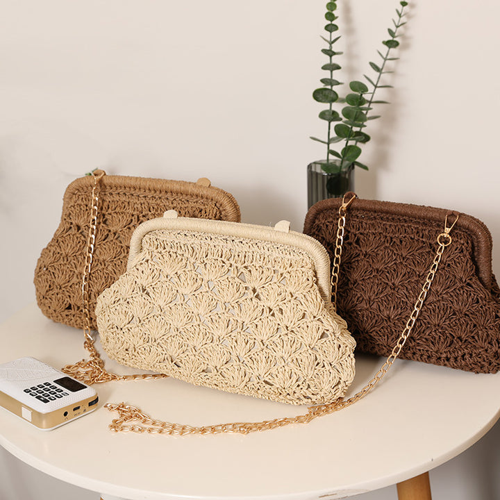 Handcrafted Macrame Shoulder Bag Bowlift
