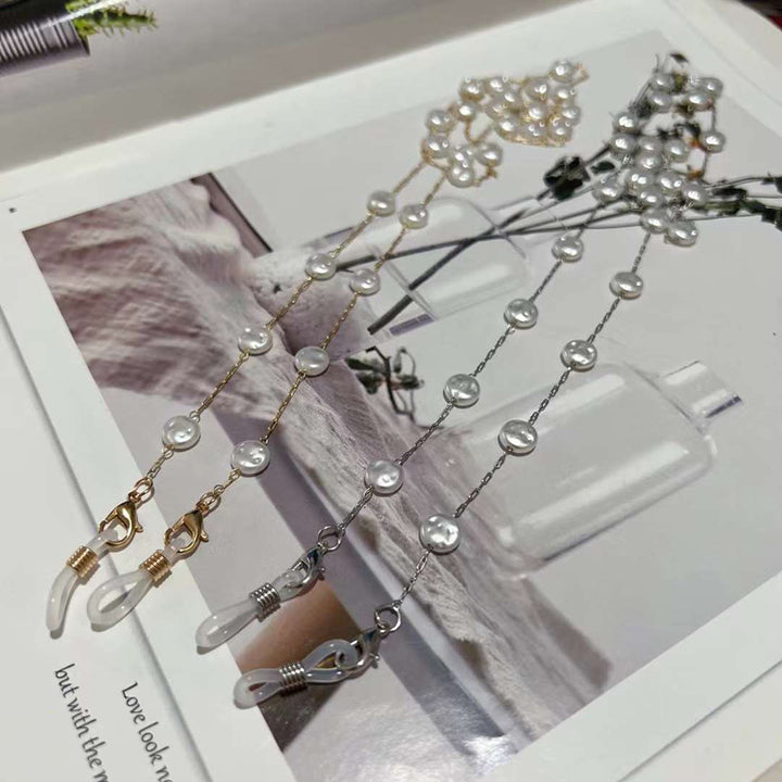 Elegant Pearl-Linked Eyewear Chain Bowlift 1786692184