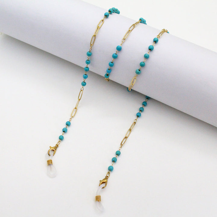 Chunky Beaded Eyewear Chain Bowlift
