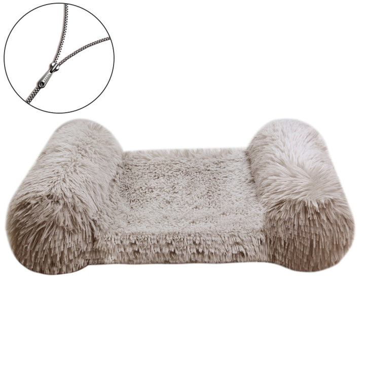 Plush Comfort Dog Bed