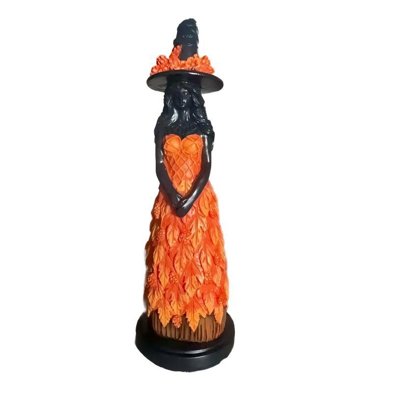 Decorative Witch Figure Bowlift