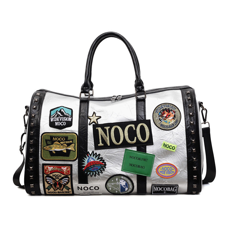 Stylish Patchwork Weekend Duffel