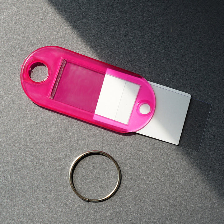 Unisex Label Tag with Clear View Window Bowlift