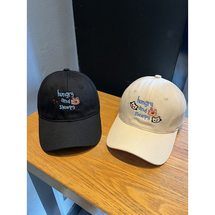 Unisex Embroidered Fun Message Cap Bowlift