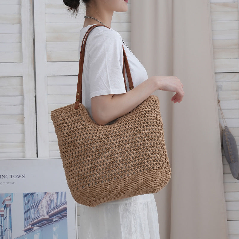 Handcrafted Shopping Bag Made From Durable Natural Material Bowlift