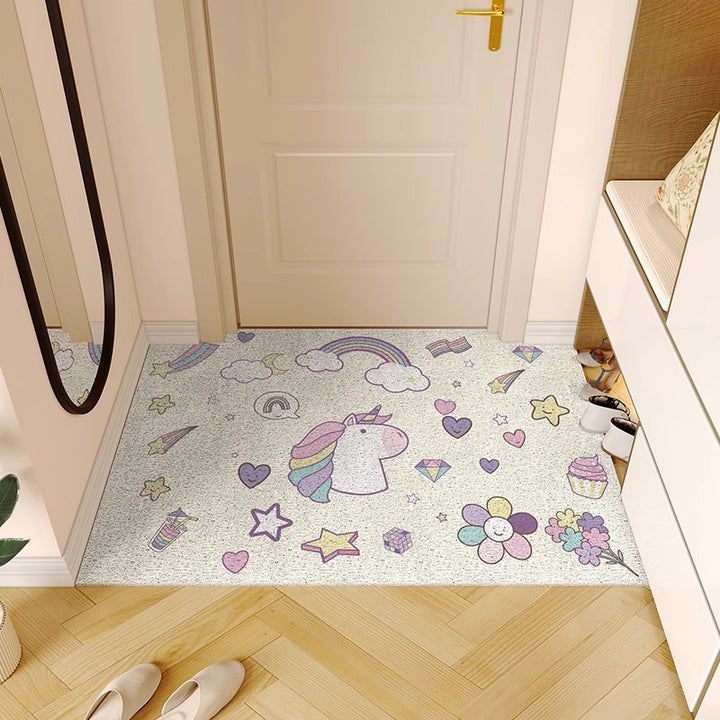 Stylish Terrazzo Design Entryway Mat Bowlift