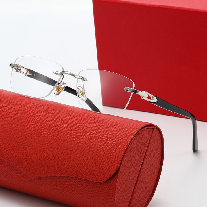 Women's elegant and fashionable glasses with filigree metal frame Bowlift