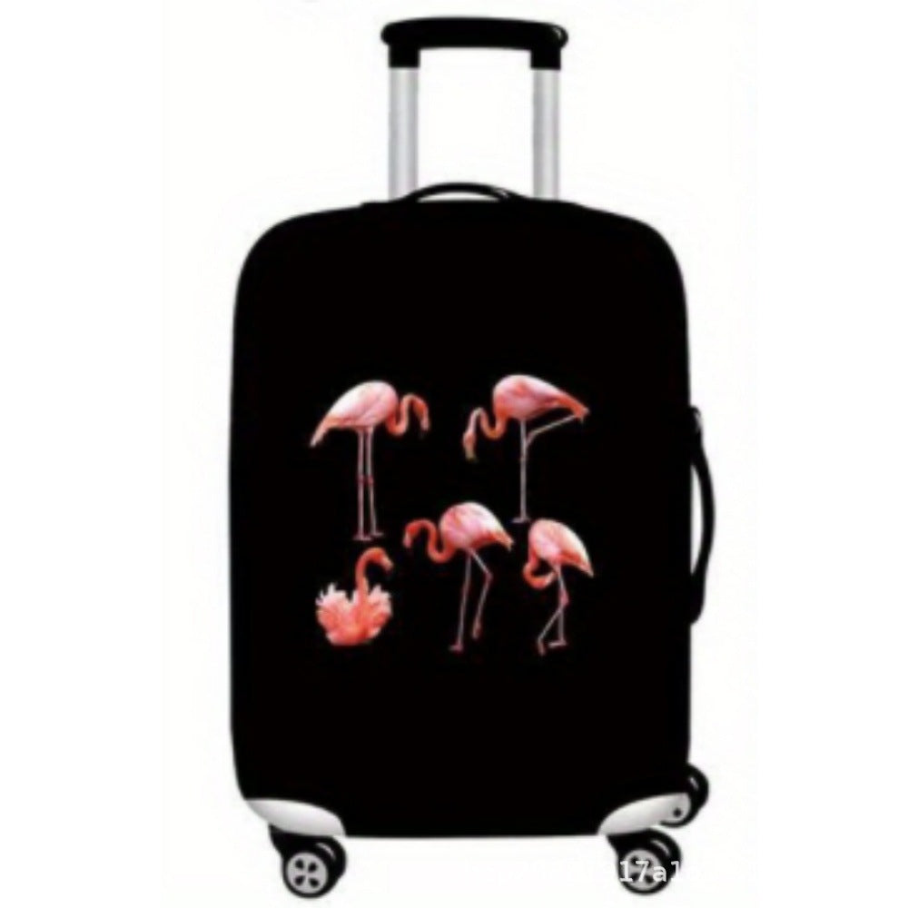 Women's Hardshell Travel Suitcase with Eye-Catching Flamingo Design Bowlift