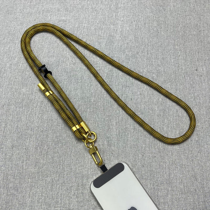 Adjustable Phone Lanyard with Metal Clips Bowlift