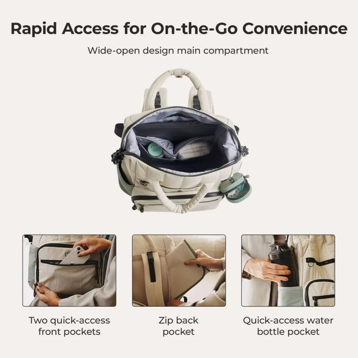 Multifunctional travel bag with organizer Bowlift