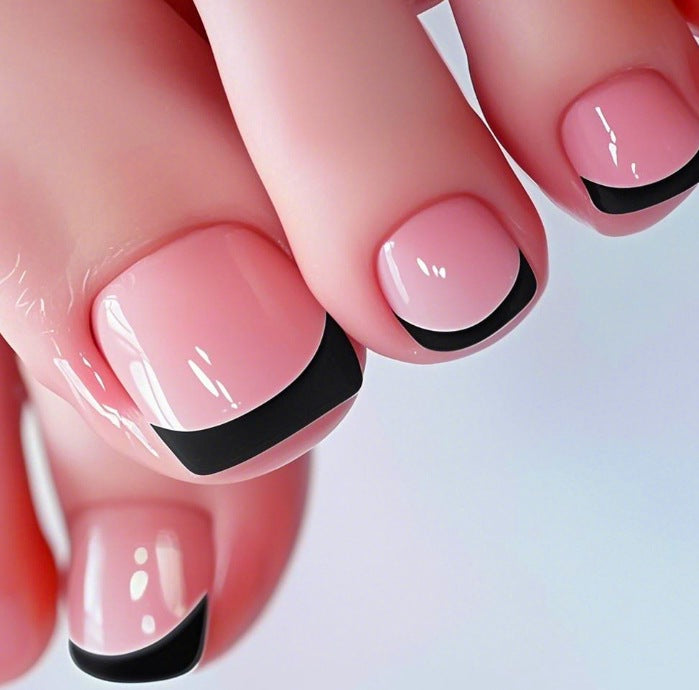 French Tip Nail Art Set Bowlift