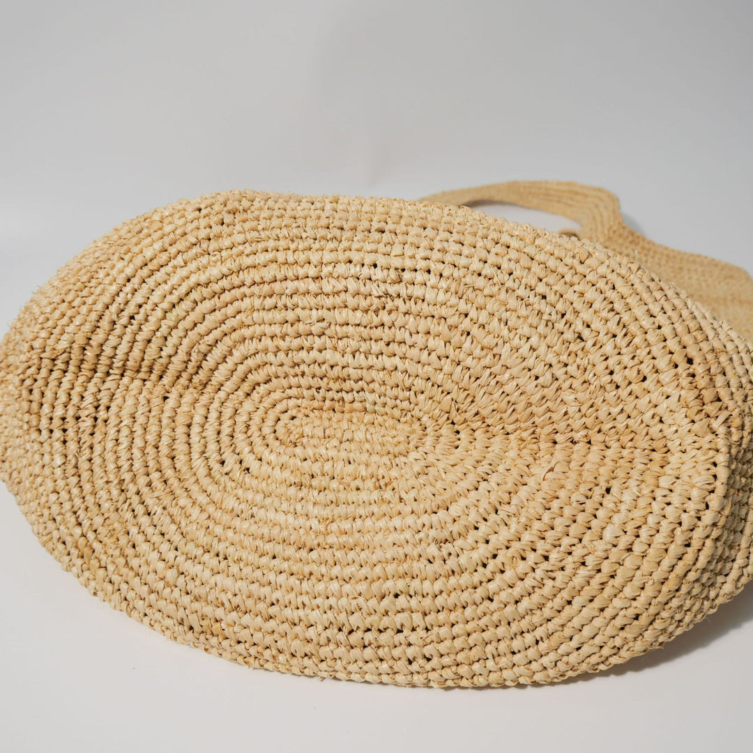 Handcrafted Beach Bag Made of Natural Material Bowlift
