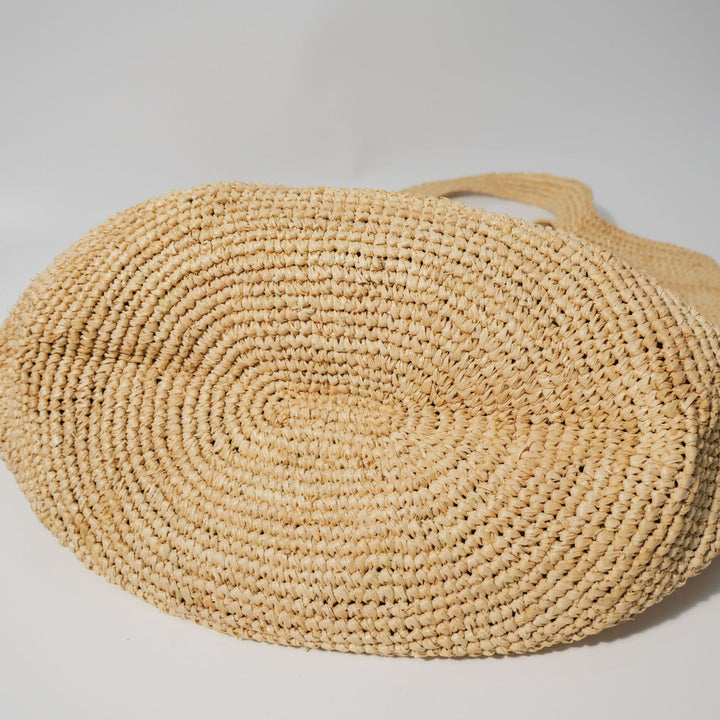 Handcrafted Beach Bag Made of Natural Material Bowlift