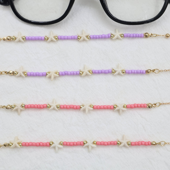 Beach-Inspired Beaded Eyewear Chain Bowlift