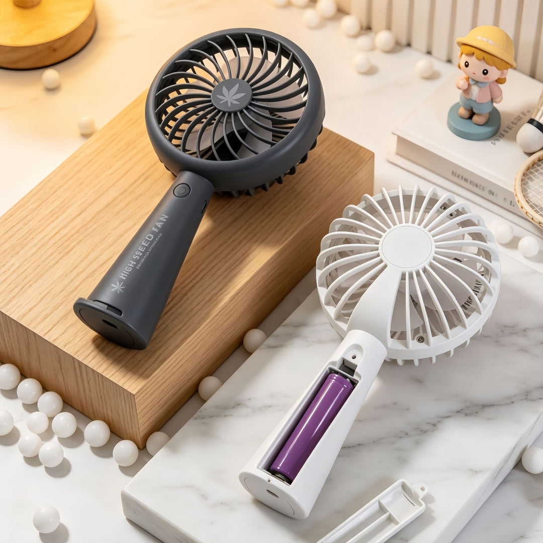Women's Portable Hand Fan with High Air Circulation Bowlift