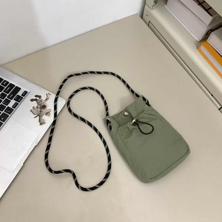 Mini Drawstring Crossbody Bag Bowlift