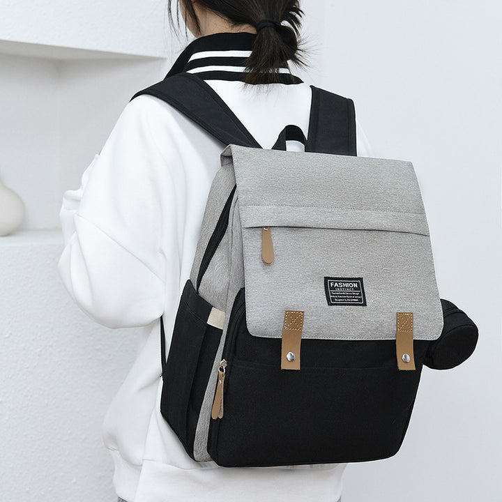 Multi-Pocket Casual Daypack Bowlift