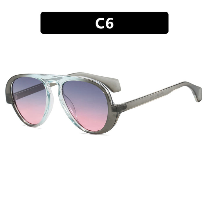 Women's sunglasses with unique retro frame and UV protection Bowlift