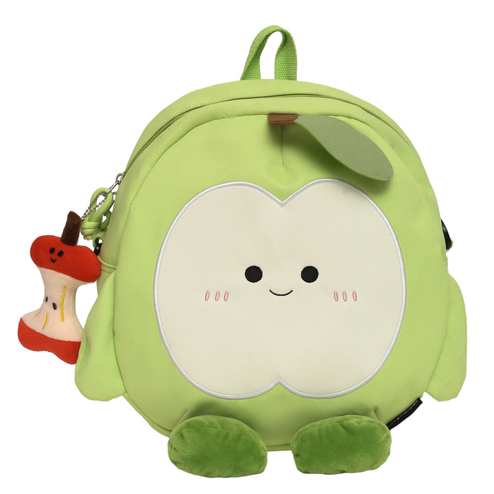 Plush backpack with apple motif Bowlift