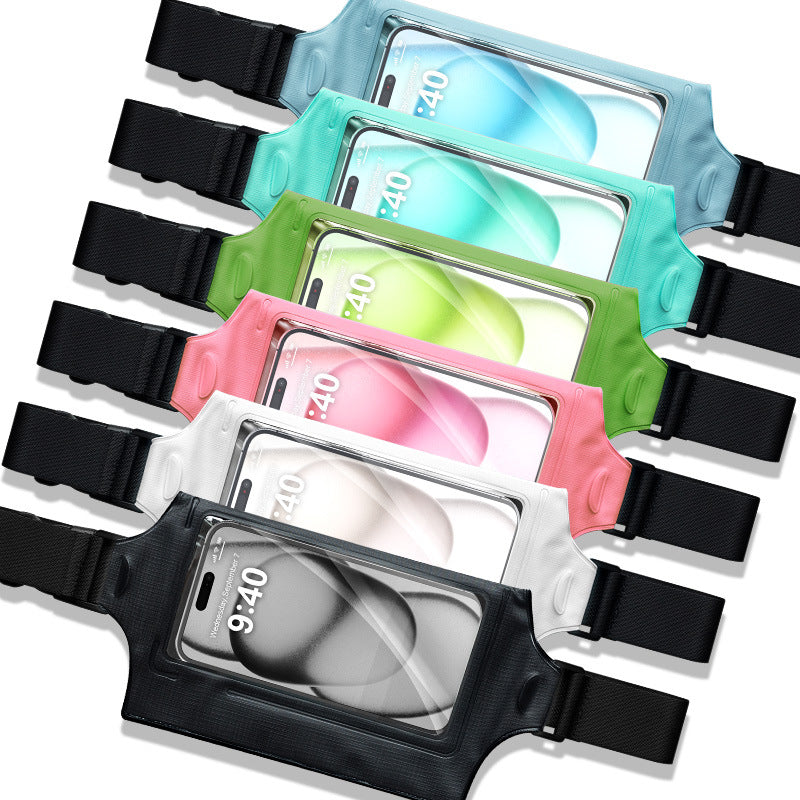 Waist bag with transparent phone pouch Bowlift
