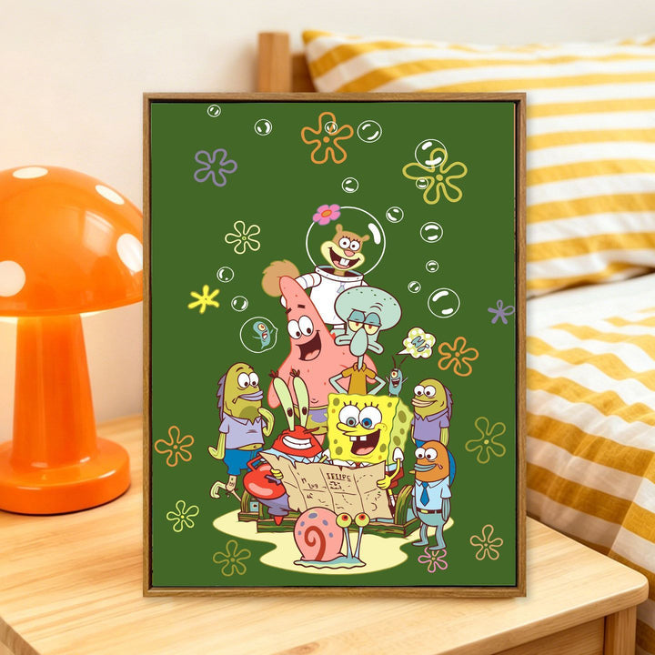 Cartoon Themed Art Print Bowlift