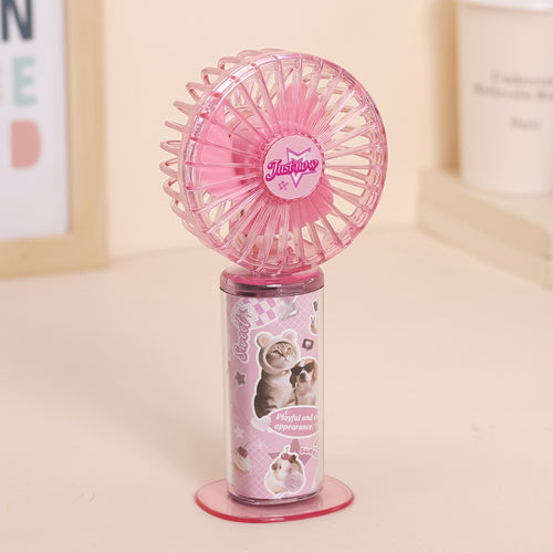 Portable USB Rechargeable Handheld Fan Bowlift