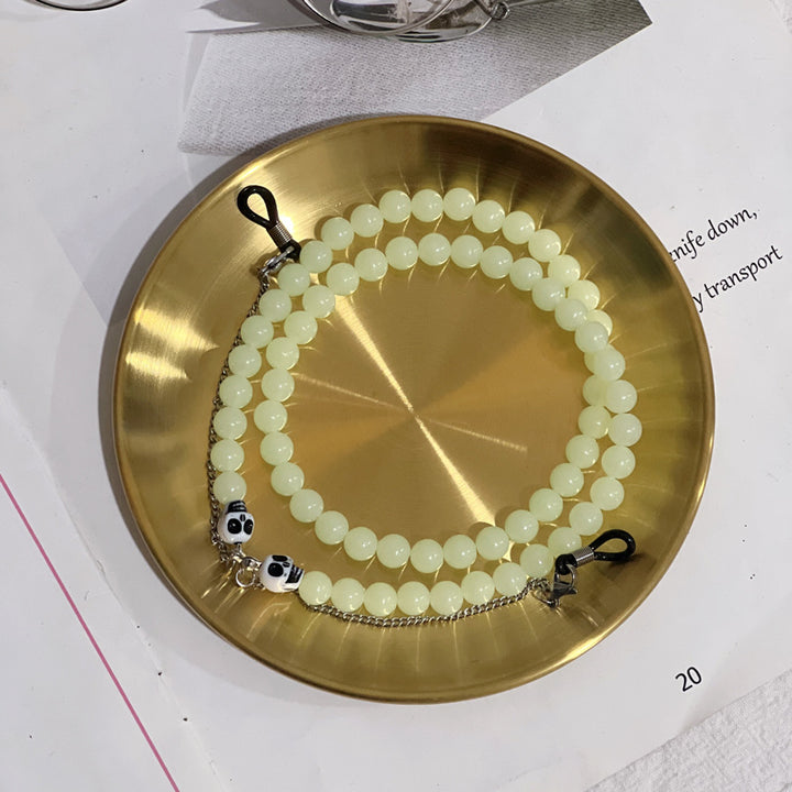 Creative Beaded Eyewear Chain Bowlift