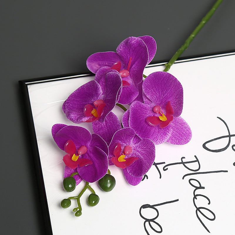 Lifelike Orchid Flower Stem