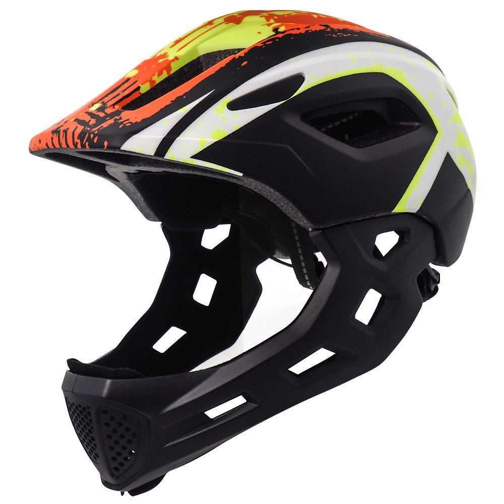 Full-Face Mountain Biking Helmet Bowlift