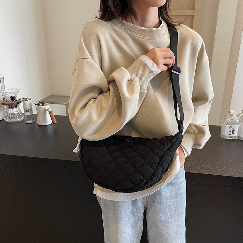 Quilted Shoulder Crossbody Bag Bowlift