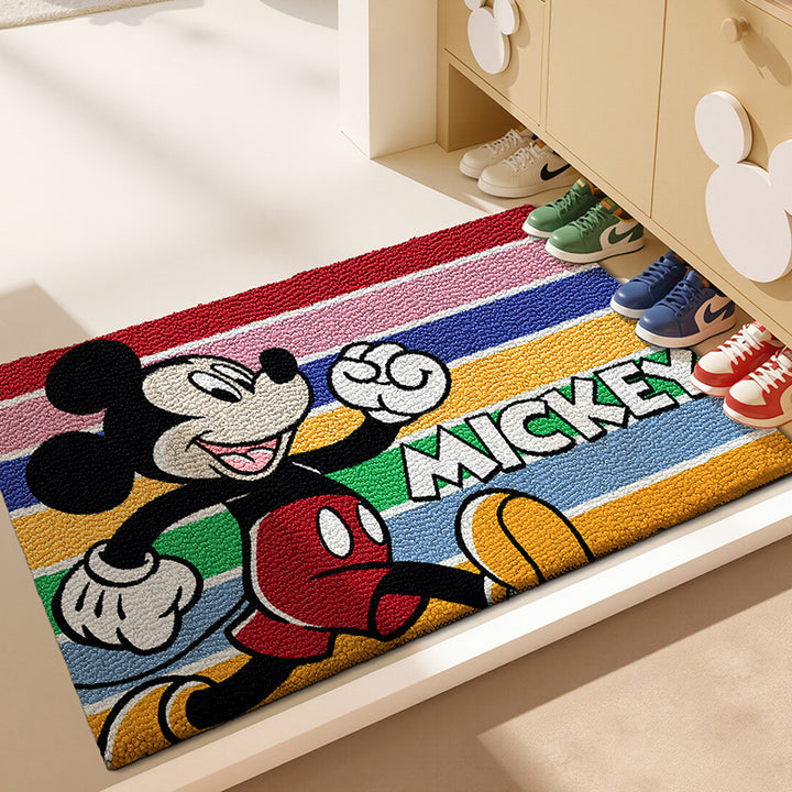 Cartoon Character Welcome Mat Bowlift
