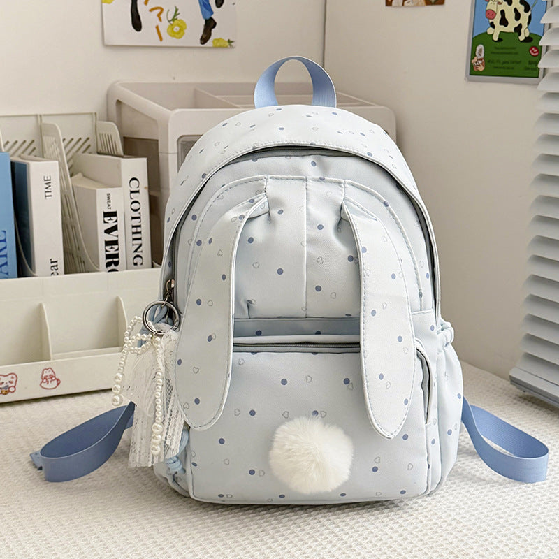 Cute Bunny-Themed Backpack Bowlift