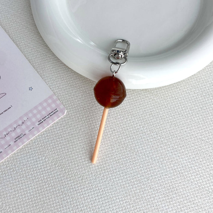 Lollipop-Inspired Charm Keychain Bowlift