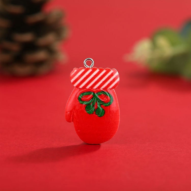 Santa-Themed Decorative Charm Bowlift