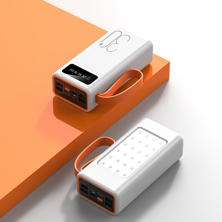 Portable power bank with LED lamp Bowlift
