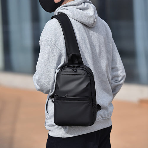 Lightweight Water-Resistant Sling Backpack Bowlift