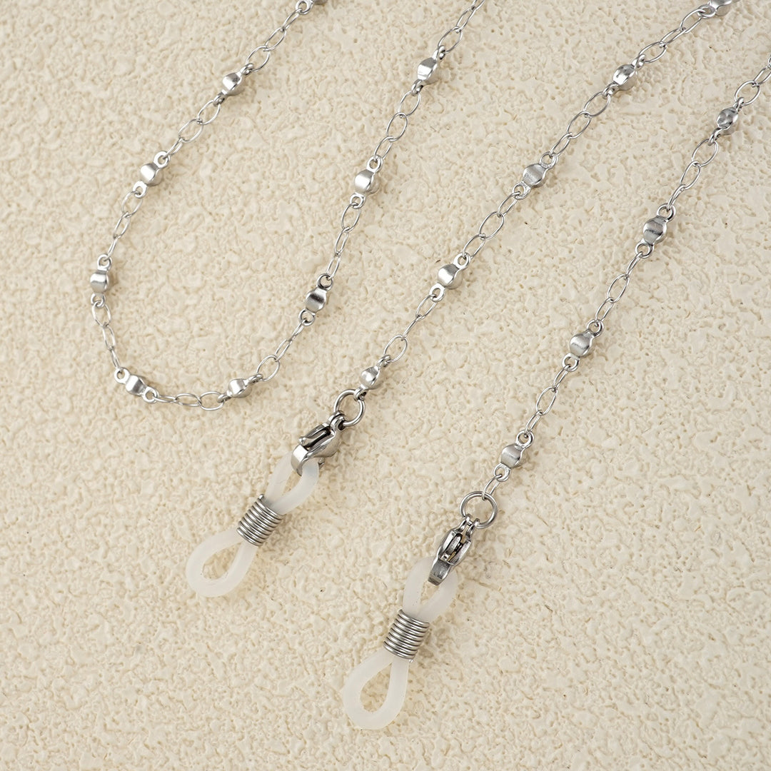 Premium Metallic Eyewear Chain Bowlift