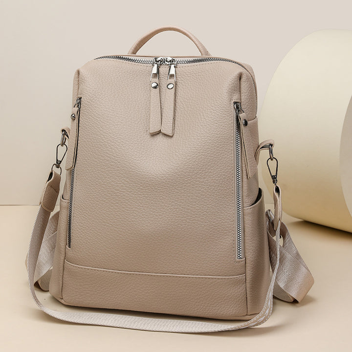 Textured Multi-Pocket Backpack Bowlift